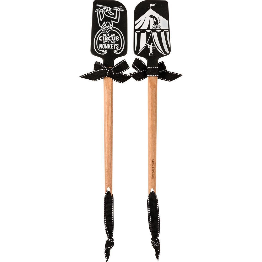 Not My Circus Not My Monkeys Spatula With A Wooden Handle